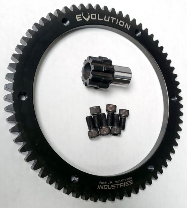 66 Tooth Ring Gear Kit with 9 Tooth Pinion